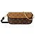 Louis Vuitton Monogram Reverse Canvas Wallet On Chain Ivy Mehrfarben