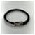 Hermès Herrenarmband Tunis Tresor Schwarz Silber  - Ansicht 8