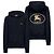 Burberry Black Drawstring Back Logo Hoodie