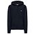 Burberry Black Drawstring Back Logo Hoodie - view 7
