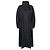 Isabel Marant Giacca lunga con logo ricamato BERTHELY Nero sbiadito