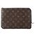 Louis Vuitton Monogram Etoile Boudoir PM Clutch (Rechnung) Schwarz
