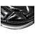 Chanel Borsa Tote Tambourine in vernice Nero - vista 4