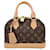 Louis Vuitton Monogram Alma BB Schwarz Tuch