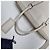 Prada Sac porte-documents en cuir Saffiano Unisexe (Premium, Couleur Rare) Blanc - vue 15