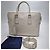 Prada Sac porte-documents en cuir Saffiano Unisexe (Premium, Couleur Rare) Blanc - vue 3