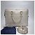 Prada Sac porte-documents en cuir Saffiano Unisexe (Premium, Couleur Rare) Blanc - vue 9