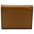 Prada Flap Wallet aus Camel-Leder mit Schriftzug-Logo Braun - Ansicht 5