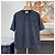 Hermès Besticktes Crew-Neck T-Shirt Charcoal Braun - Ansicht 2
