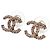 Chanel Orecchini Logo Cubic - vista 4