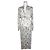 Rag & Bone Abito maxi trasparente floreale Verde
