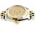 Rolex Reloj combo para mujer Datejust Champagne Gold Deck Motif Dial Dorado - vista 12