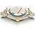 Rolex Reloj combo para mujer Datejust Champagne Gold Deck Motif Dial Dorado - vista 13