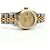 Rolex Reloj combo para mujer Datejust Champagne Gold Deck Motif Dial Dorado - vista 17