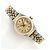 Rolex Reloj combo para mujer Datejust Champagne Gold Deck Motif Dial Dorado - vista 19