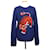 Gucci Tiger Wollpullover Blau  - Ansicht 1
