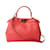 Fendi Mini borsa a tracolla Peekaboo Rosso