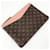 Louis Vuitton Monogram Rose Daily Clutch Bag Schwarz - Ansicht 3