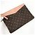 Louis Vuitton Monogram Rose Daily Clutch Bag Schwarz - Ansicht 5