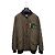 Fendi Bomberjacke mit FF Monogramm-Jacquard-Logo-Patch Braun