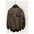 Fendi Bomberjacke mit FF Monogramm-Jacquard-Logo-Patch Braun - Ansicht 3