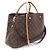 Louis Vuitton Borsa Tote e Borsa a Spalla Montaigne GM in Canvas Monogram Multicolore - vista 2