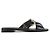 Prada Sandali in pelle incrociati
