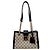 Gucci Borsa a tracolla Black GG Supreme Padlock Chain Marrone