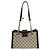 Gucci Borsa a tracolla Black GG Supreme Padlock Chain Marrone - vista 3