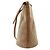 Saint Laurent Borsa a tracolla bucket in velluto monogramma marrone - vista 2