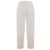 Thom Browne Pantalones de lona de algodón de talle alto Plata