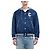 Céline Giacca Teddy in nylon oversize con cappuccio Blu