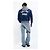 Céline Giacca Teddy in nylon oversize con cappuccio Blu - vista 2