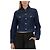 Kenzo Chaqueta Trucker a rayas Negro - vista 7