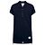 Thom Browne Vestido de cuello a rayas para mujer Azul - vista 2