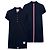 Thom Browne Vestido de cuello a rayas para mujer Azul - vista 7