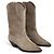 Isabel Marant Botas de cano curto em camurça DUERTO Marrom