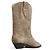 Isabel Marant Botas de cano curto em camurça DUERTO Marrom - vista 5