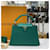 Louis Vuitton Capucines BB Green Verde  - vista 3