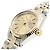 Rolex Orologio Vintage Datejust da Donna Combi Non Utilizzato Champagne Gold D'oro - vista 10