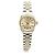 Rolex Orologio Vintage Datejust da Donna Combi Non Utilizzato Champagne Gold D'oro - vista 15
