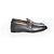 Gucci Mocassino in pelle Web Horsebit Multicolore - vista 3