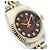 Rolex Relógio Datejust Feminino Combinação Borgonha com Diamantes Aftersetting Vermelho - vista 11