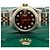 Rolex Relógio Datejust Feminino Combinação Borgonha com Diamantes Aftersetting Vermelho - vista 25