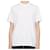 T-shirt bianca basic JIL SANDER Arancione  - vista 1