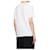 T-shirt bianca basic JIL SANDER Arancione  - vista 4