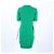 Hermès Vestido de cachemira Verde - vista 3