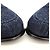 Mocassino Kelly in denim Hermès Blu - vista 2