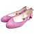 Mocassini in tweed Chanel Rosa