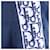 Dior Homme Langarm-Strickpullover Blau - Ansicht 4
